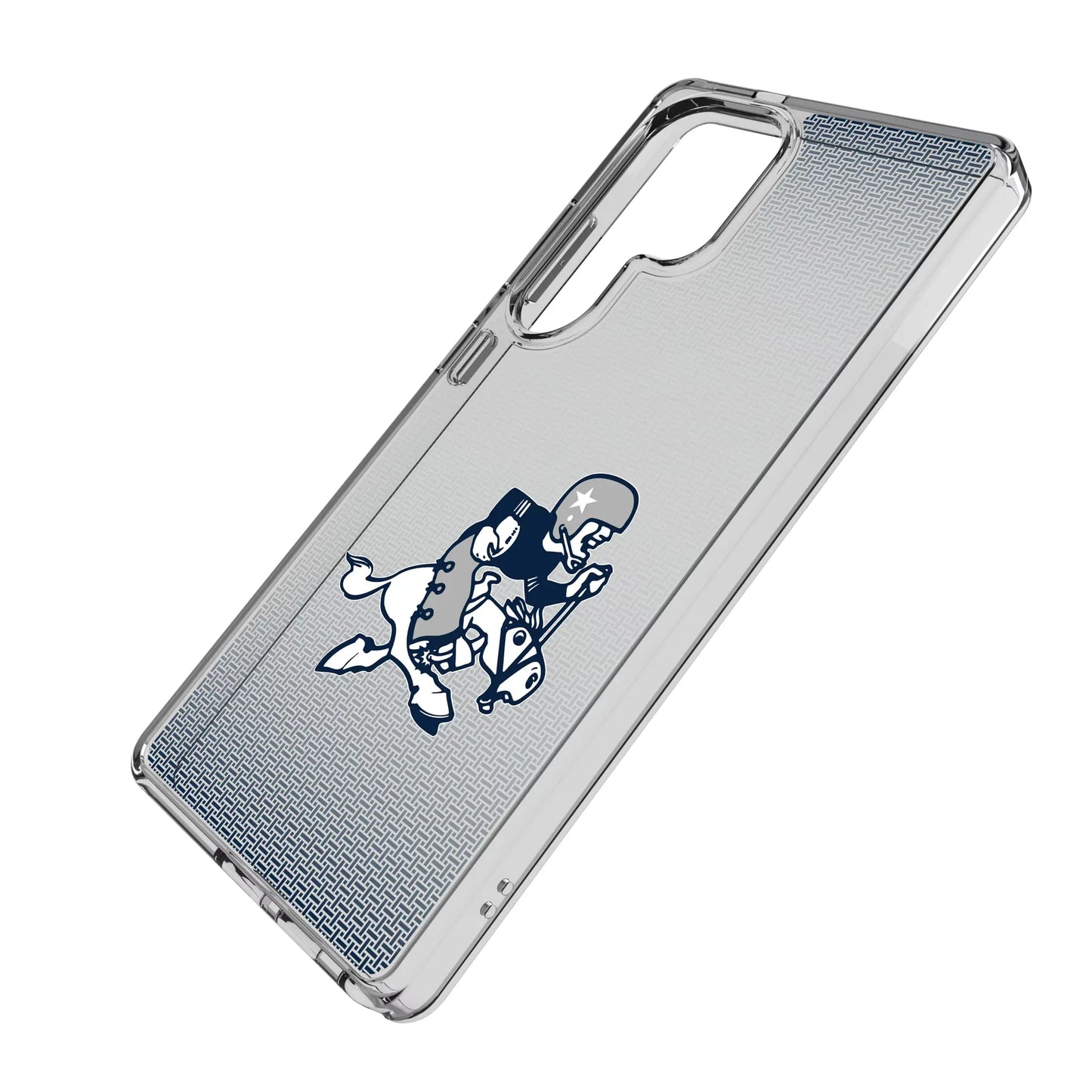 Dallas Cowboys 1966-1969 Historic Collection Linen Clear Phone Case for Samsung Galaxy