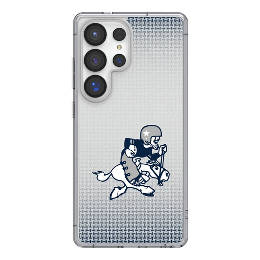 Dallas Cowboys 1966-1969 Historic Collection Linen Clear Phone Case for Samsung Galaxy