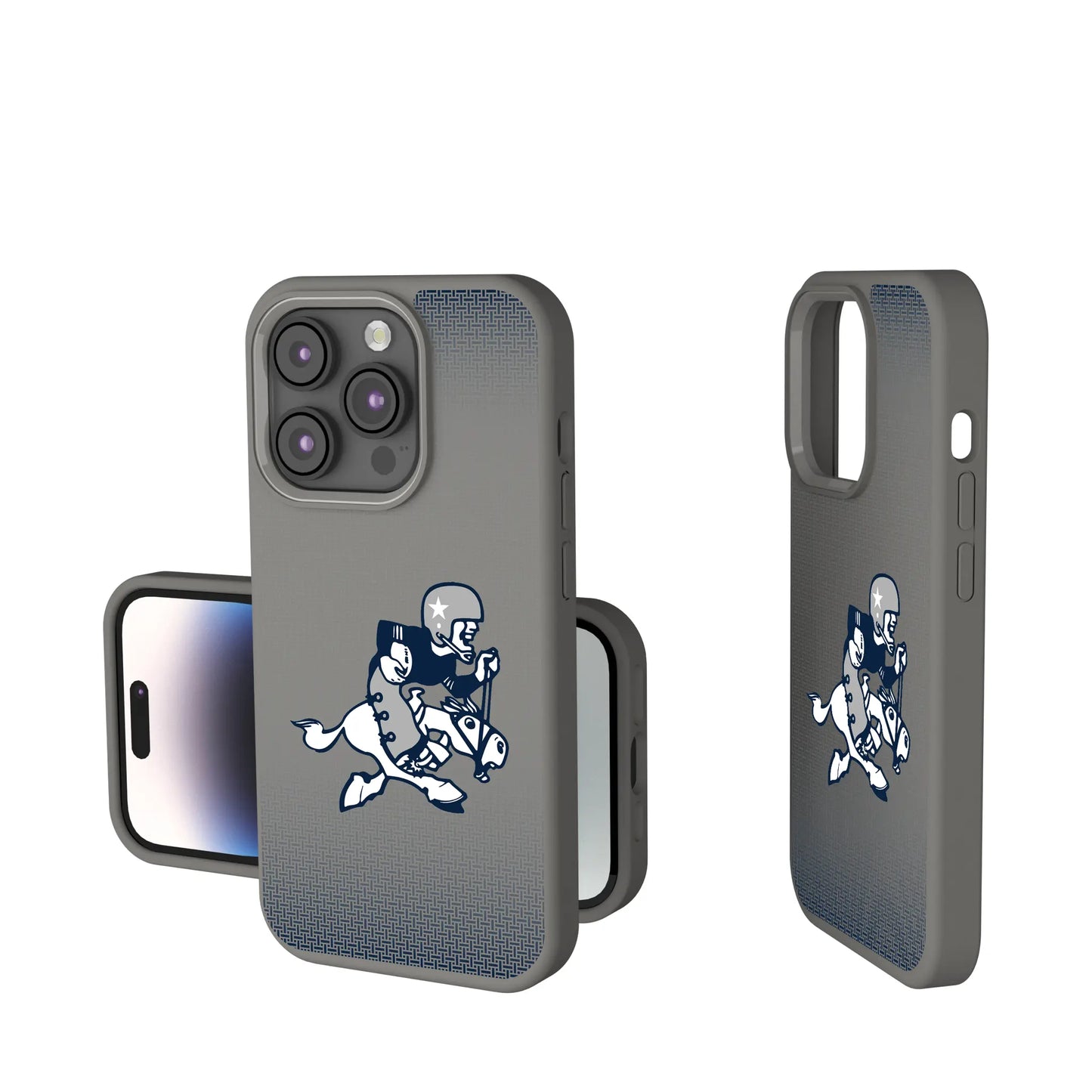 Dallas Cowboys 1966-1969 Historic Collection Linen Soft Touch Phone Case for Apple iPhone