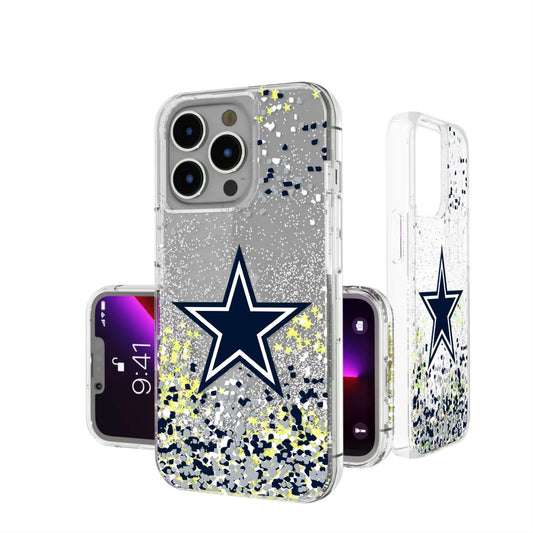 Dallas Cowboys Confetti Glitter Phone Case for Apple iPhone