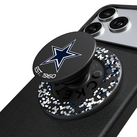 Dallas Cowboys Confetti PopSockets Magnetic Phone Grip and Stand
