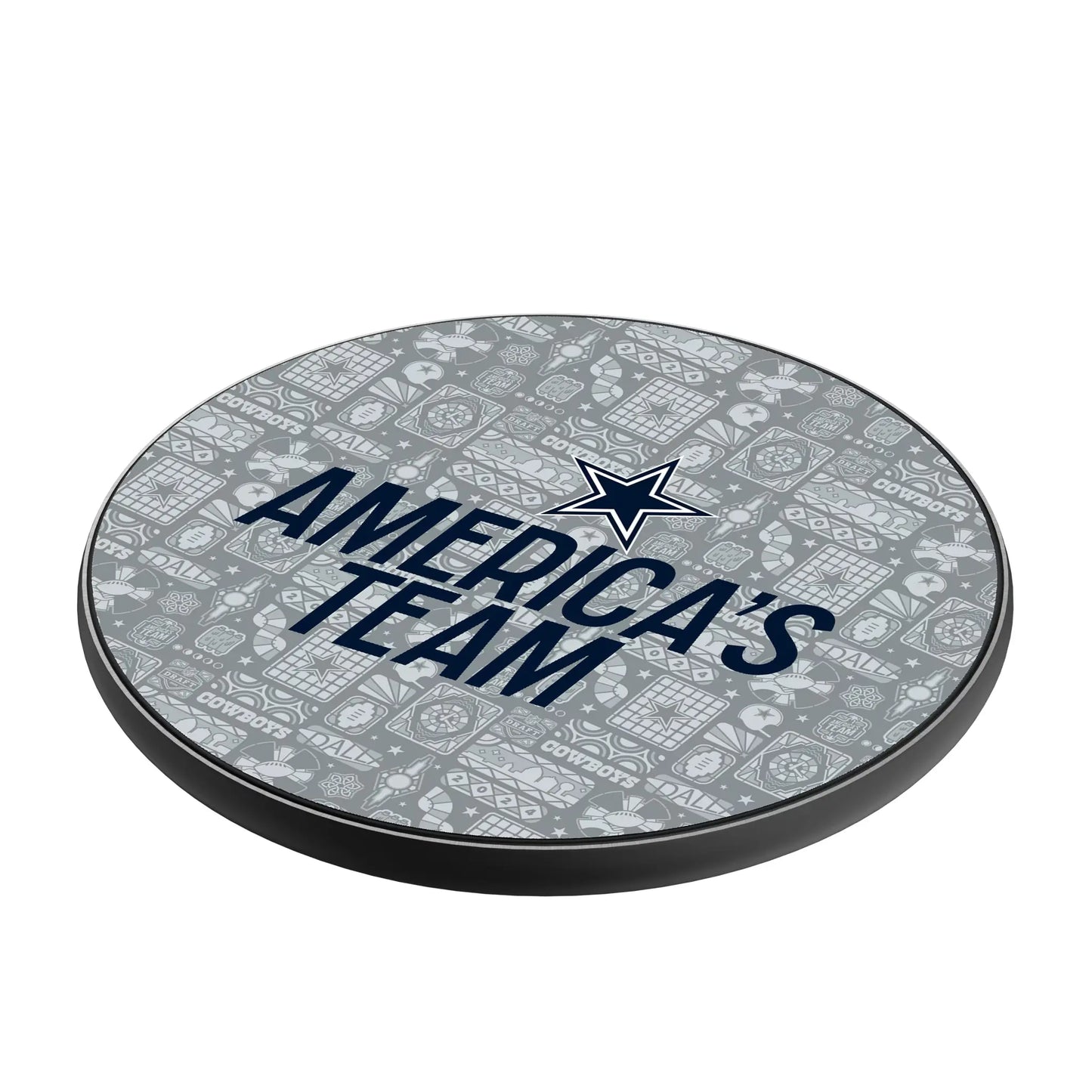 Dallas Cowboys Deco 15-Watt Wireless Charger