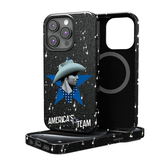 Dallas Cowboys Deco Black Bling Phone Case for Apple iPhone