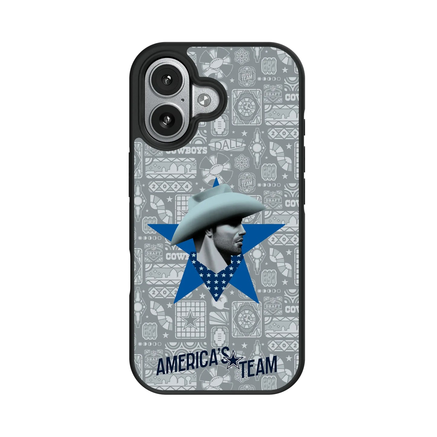 Dallas Cowboys Deco Bump Phone Case for Apple iPhone