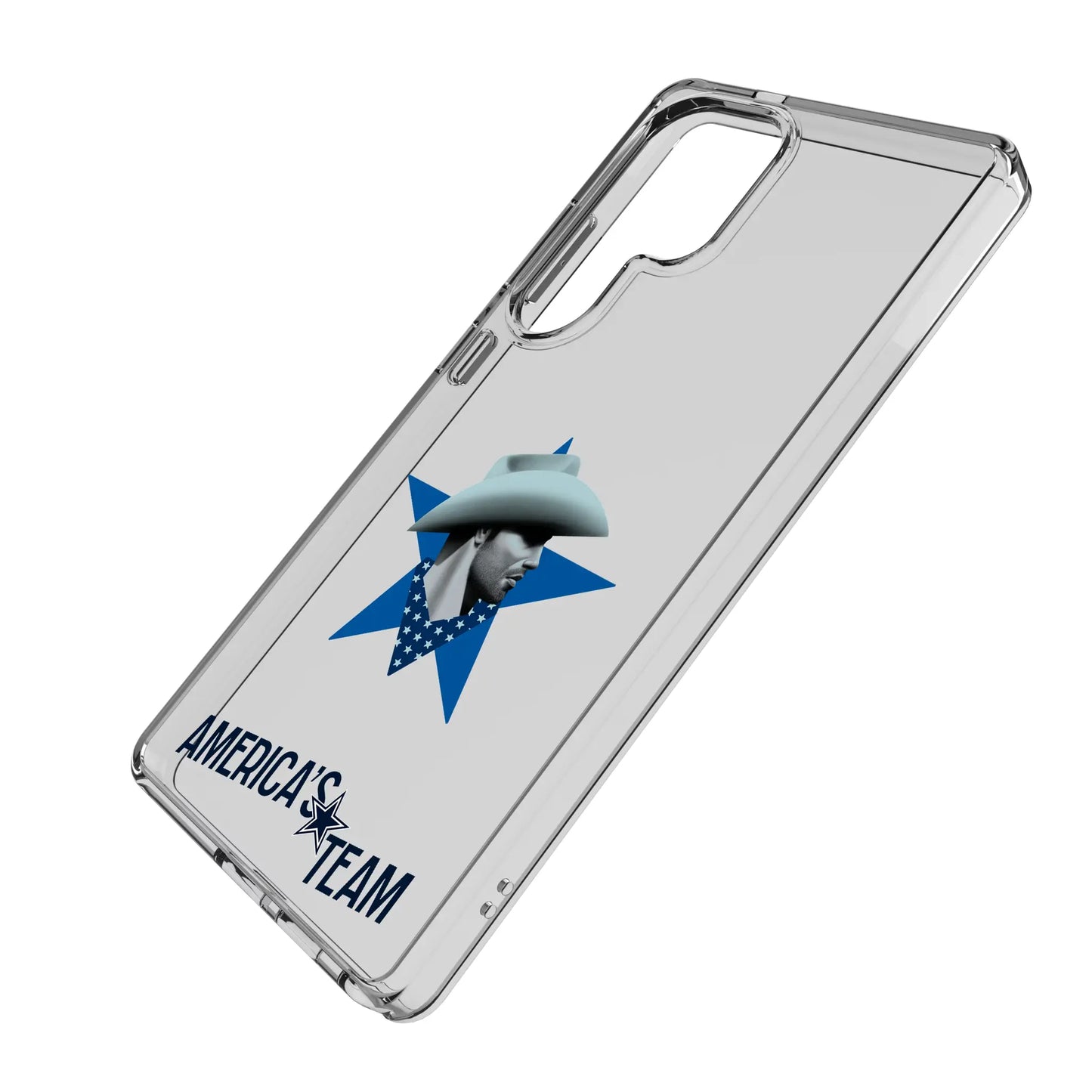 Dallas Cowboys Deco Clear Phone Case for Samsung Galaxy