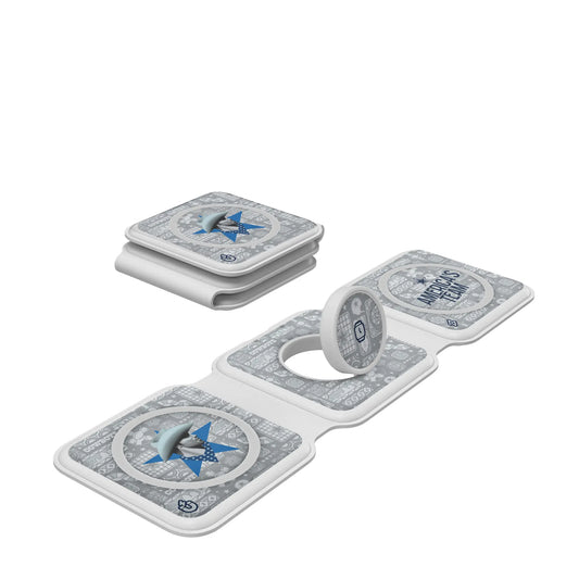 Dallas Cowboys Deco Foldable 3 in 1 Charger