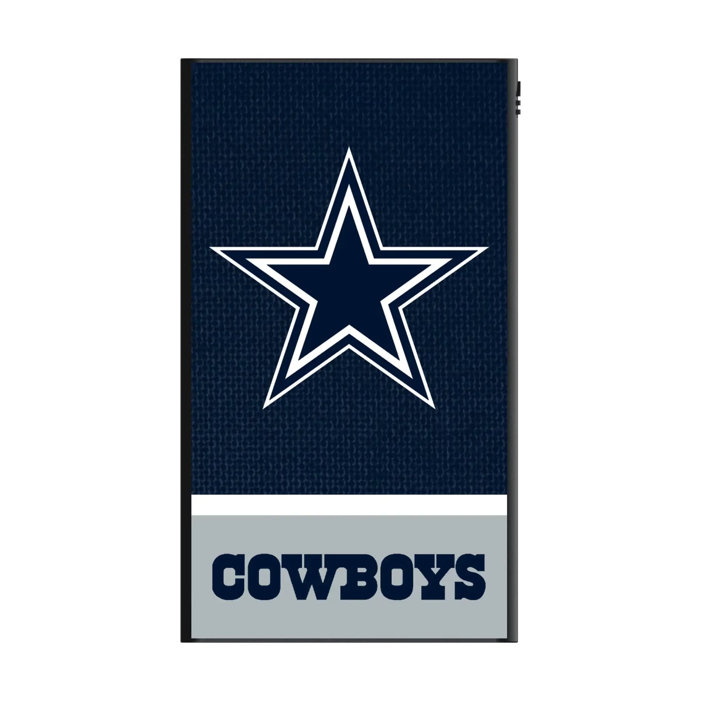 Dallas Cowboys Endzone Solid 5000mAh Flat Powerbank