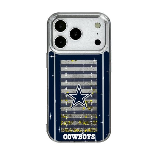 Dallas Cowboys Field Glitter Phone Case for Apple iPhone