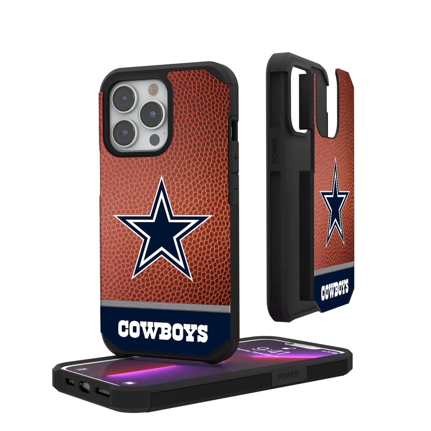 Dallas Cowboys Football Wordmark Rugged Phone Case for Apple iPhone