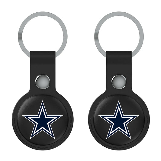 Dallas Cowboys Insignia Black Airtag Holder 2-Pack
