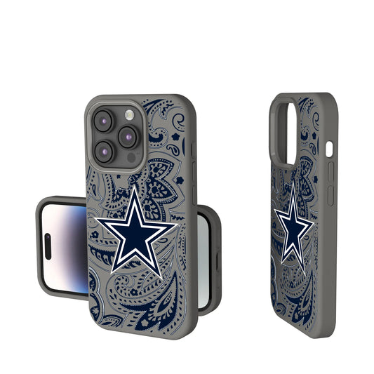 Dallas Cowboys Paisley Soft Touch Phone Case for Apple iPhone