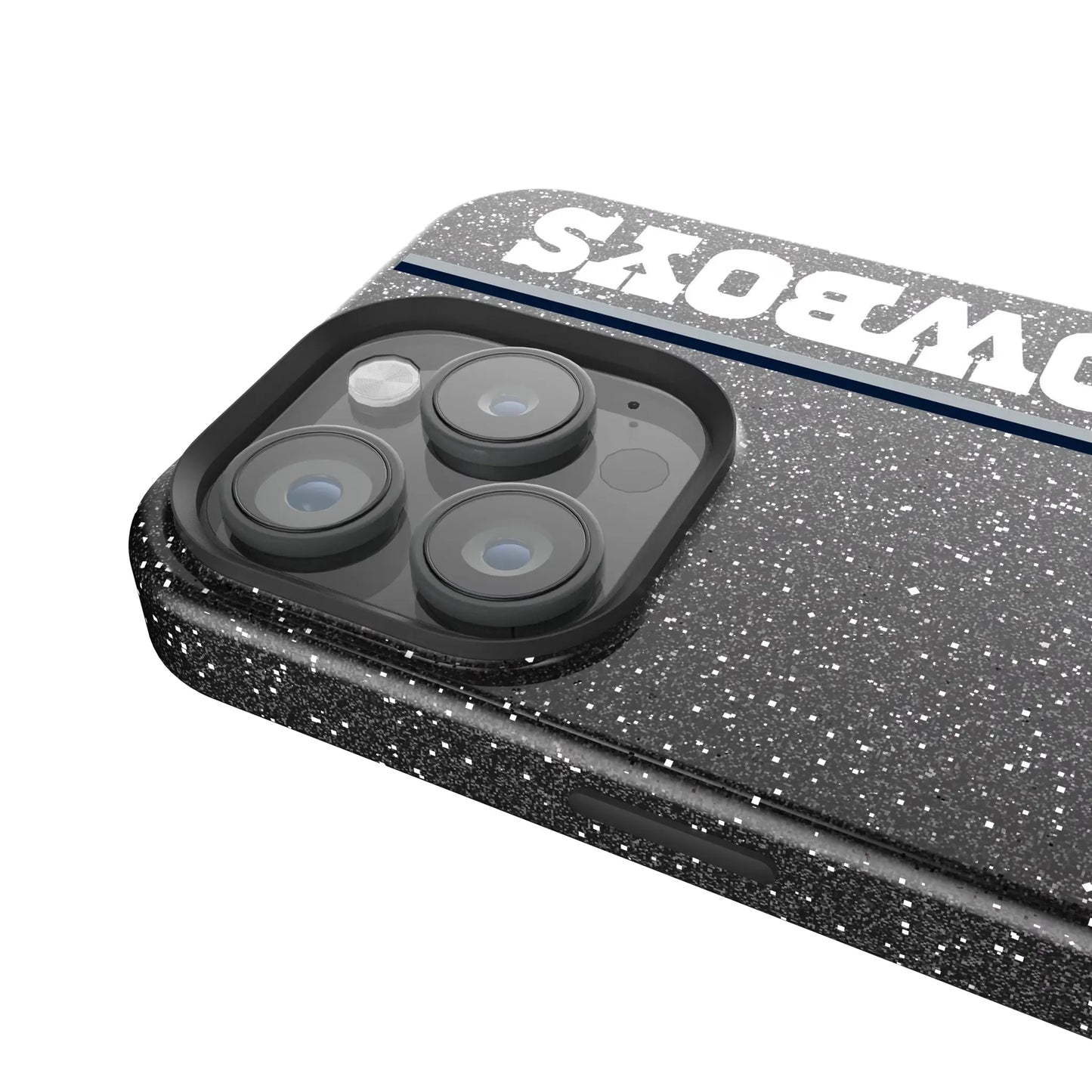 Dallas Cowboys Sidebar Black Bling Phone Case for Apple iPhone