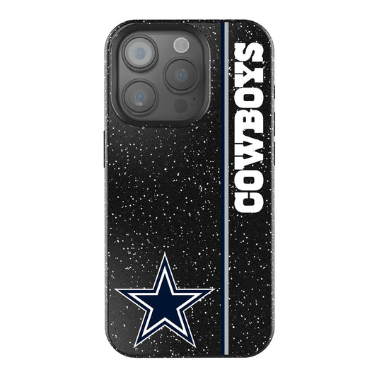 Dallas Cowboys Sidebar Black Bling Phone Case for Apple iPhone