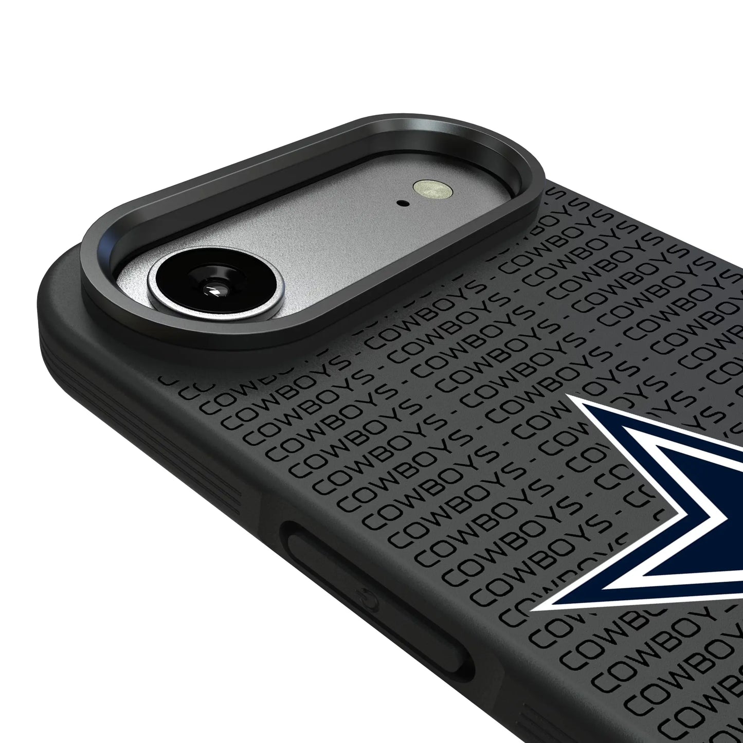 Dallas Cowboys Text Backdrop Bump Phone Case for Apple iPhone