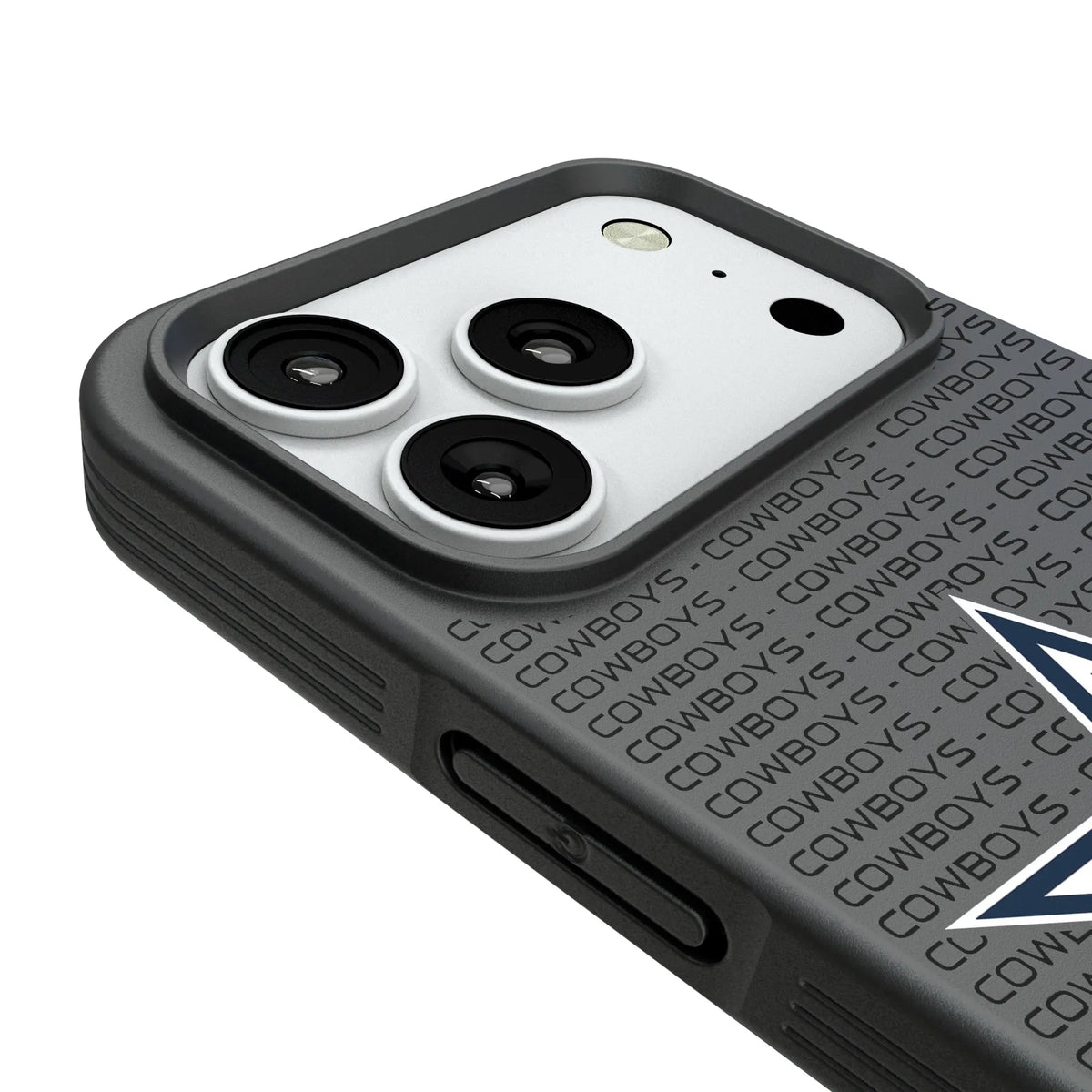 Dallas Cowboys Text Backdrop Bump Phone Case for Apple iPhone