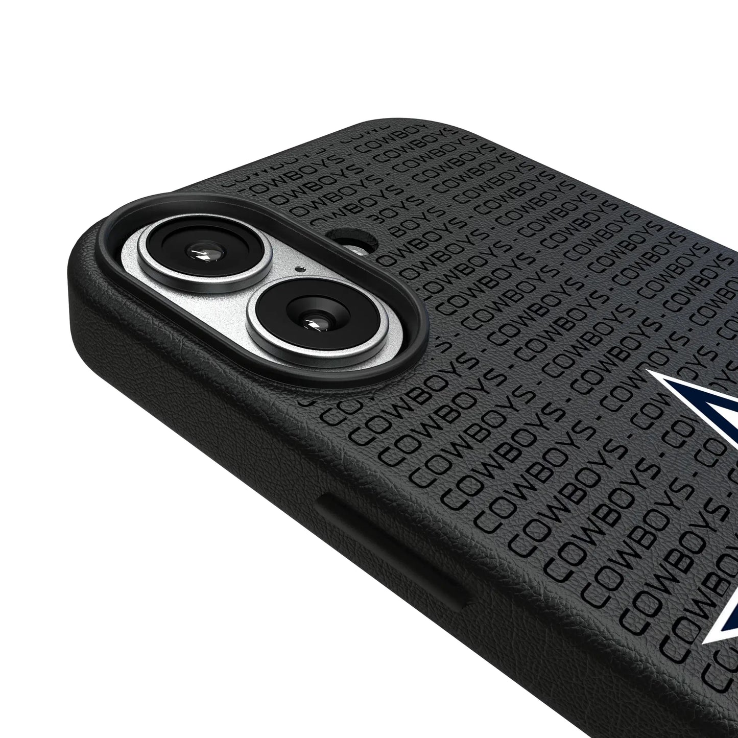 Dallas Cowboys Text Backdrop MagSafe Compatible Phone Case for Apple iPhone