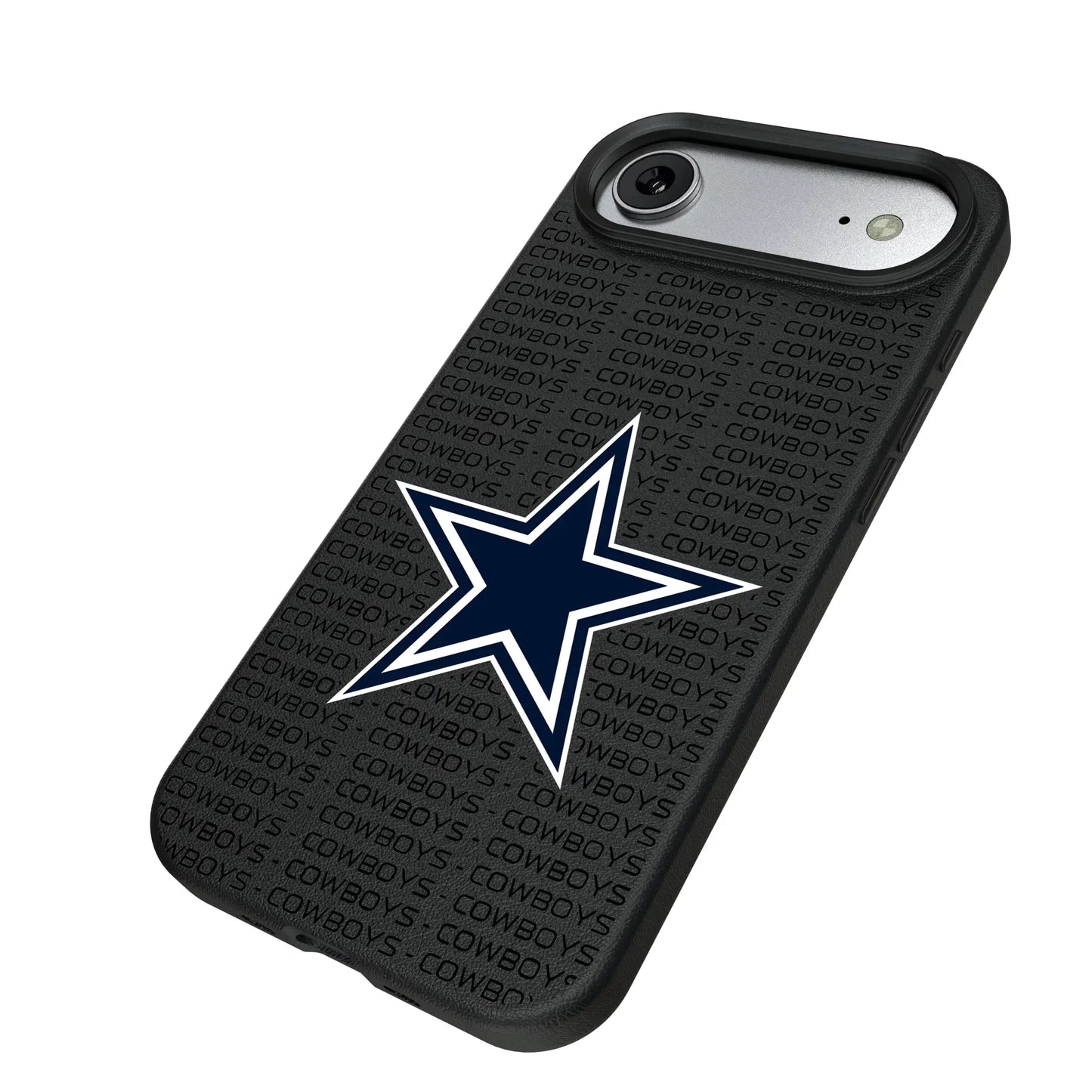 Dallas Cowboys Text Backdrop MagSafe Compatible Phone Case for Apple iPhone
