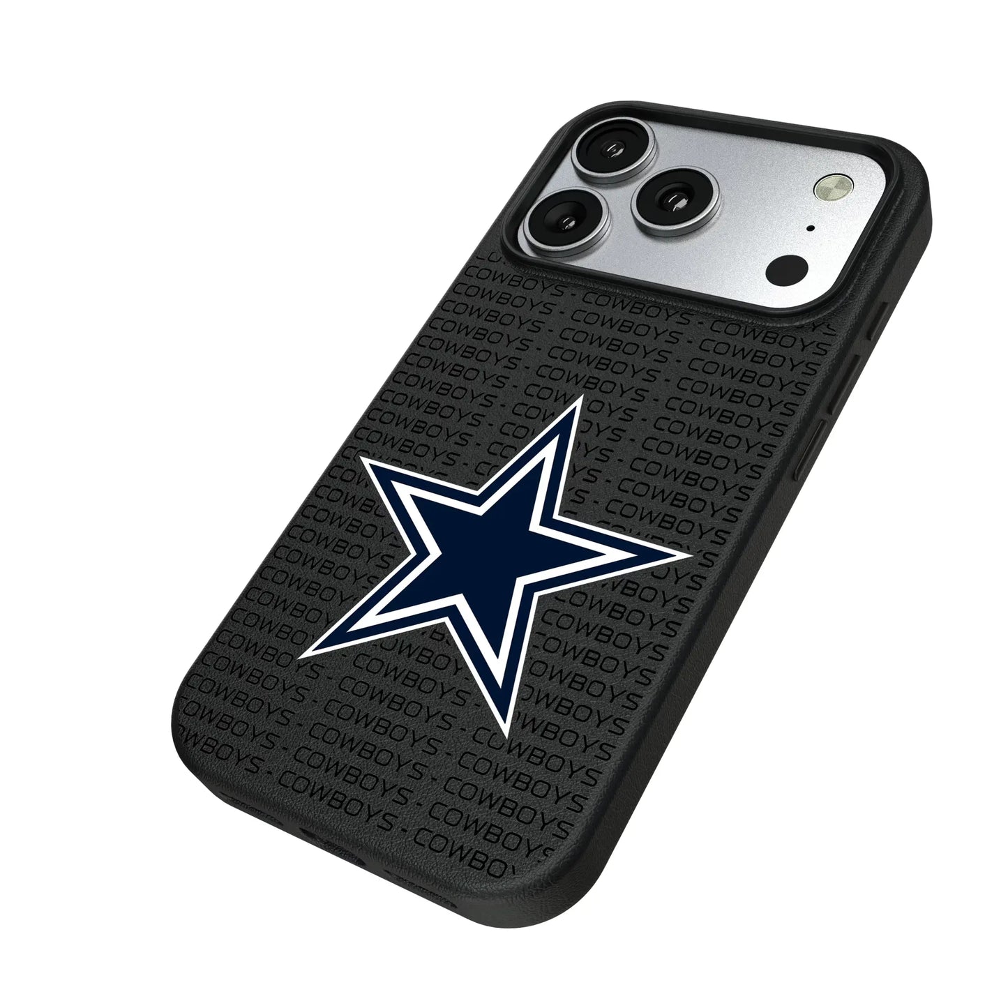 Dallas Cowboys Text Backdrop MagSafe Compatible Phone Case for Apple iPhone