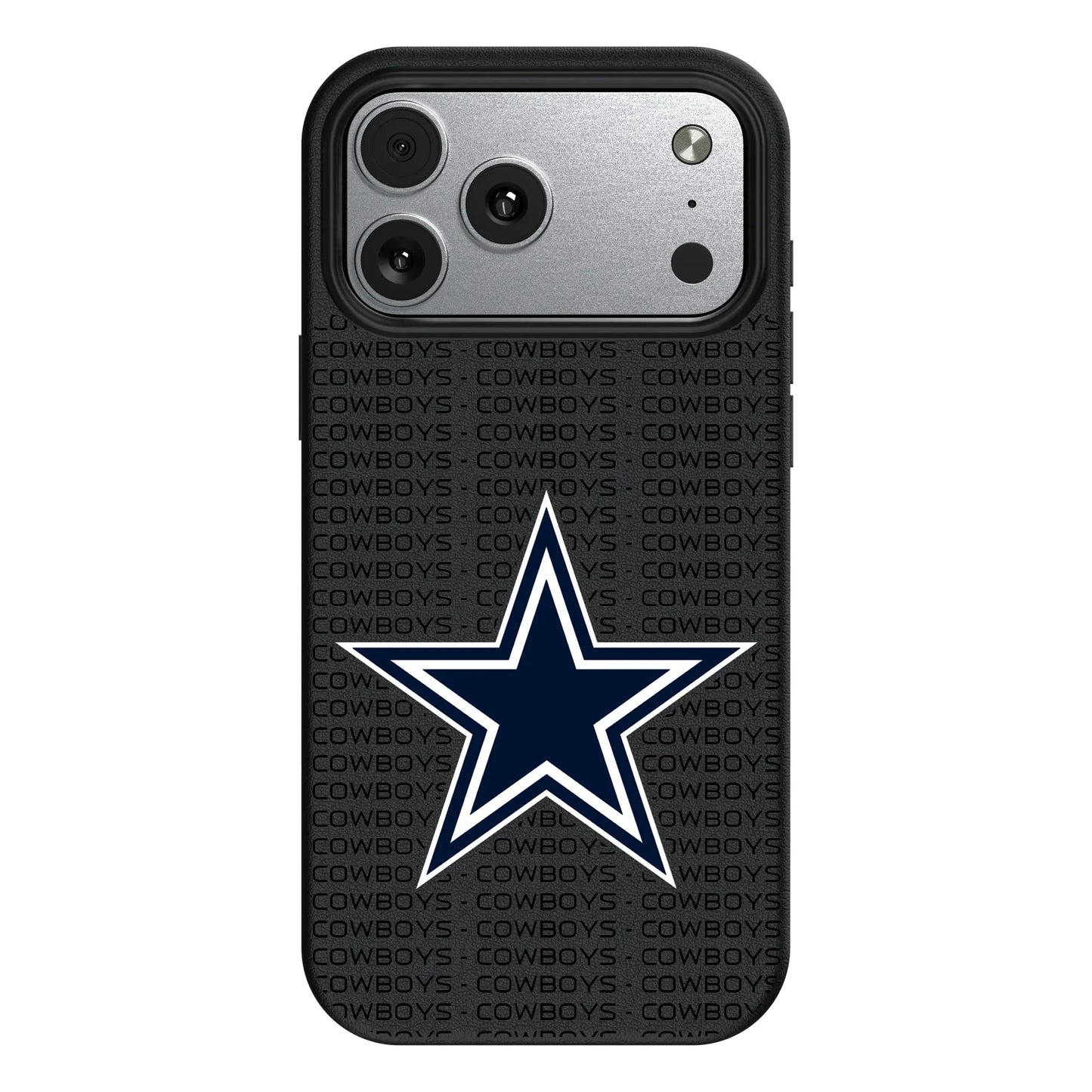 Dallas Cowboys Text Backdrop MagSafe Compatible Phone Case for Apple iPhone