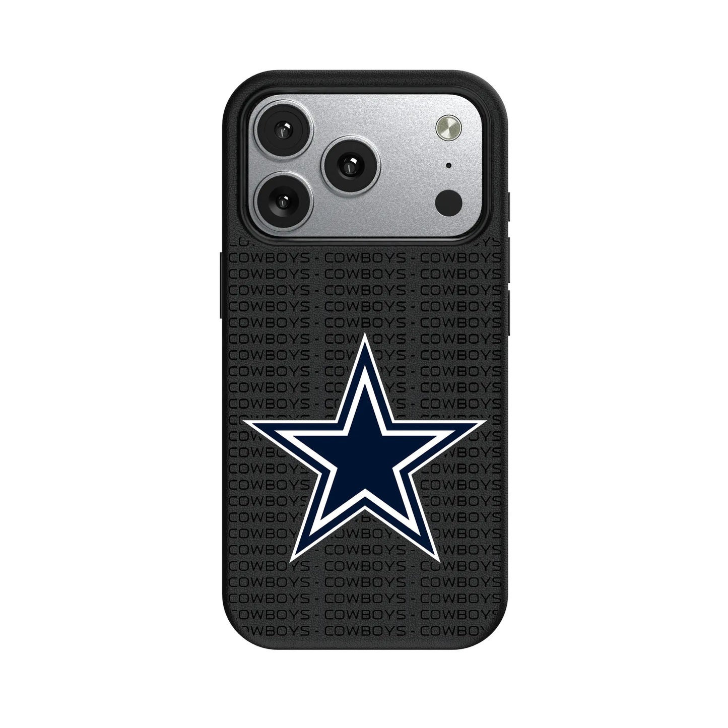 Dallas Cowboys Text Backdrop MagSafe Compatible Phone Case for Apple iPhone