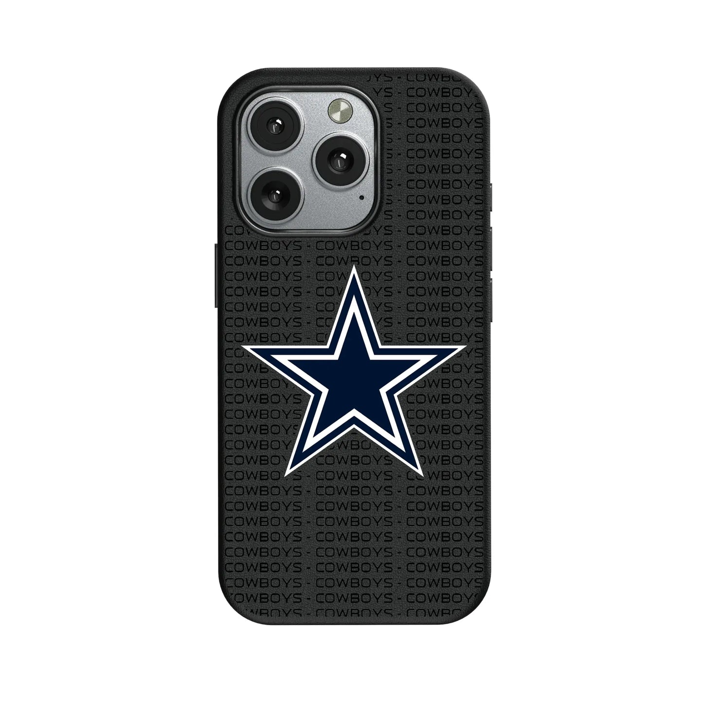 Dallas Cowboys Text Backdrop MagSafe Compatible Phone Case for Apple iPhone