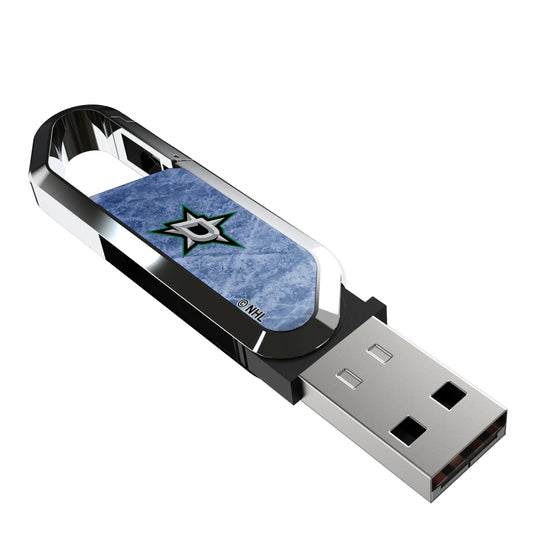 Dallas Stars Ice Flood USB 64GB Clip Style Flash Drive
