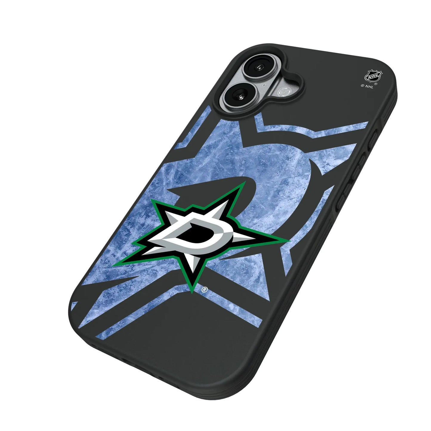 Dallas Stars Ice Tilt Bump Phone Case for Apple iPhone