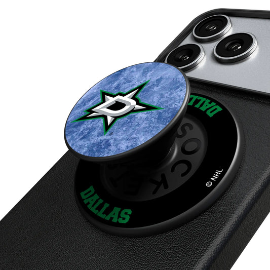 Dallas Stars Ice Wordmark PopSockets Magnetic Phone Grip and Stand