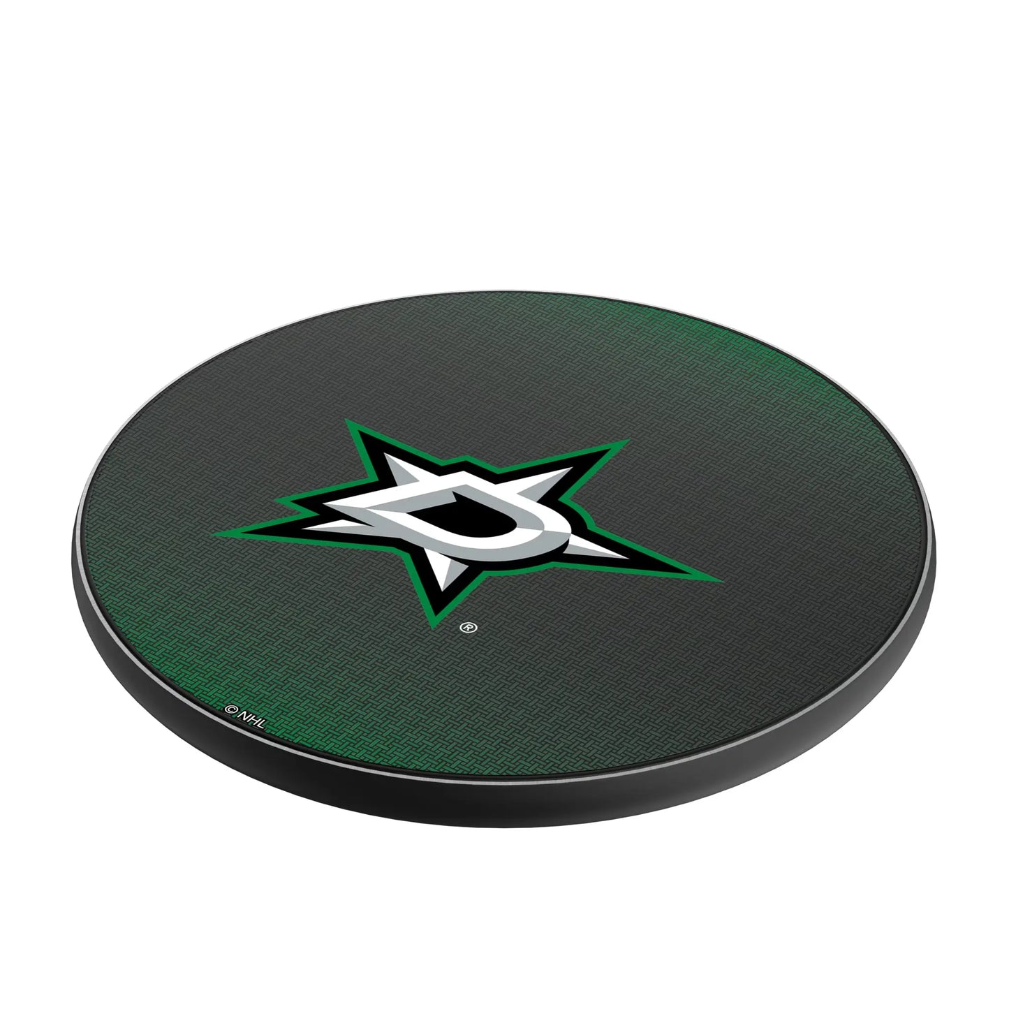 Dallas Stars Linen 15-Watt Wireless Charger