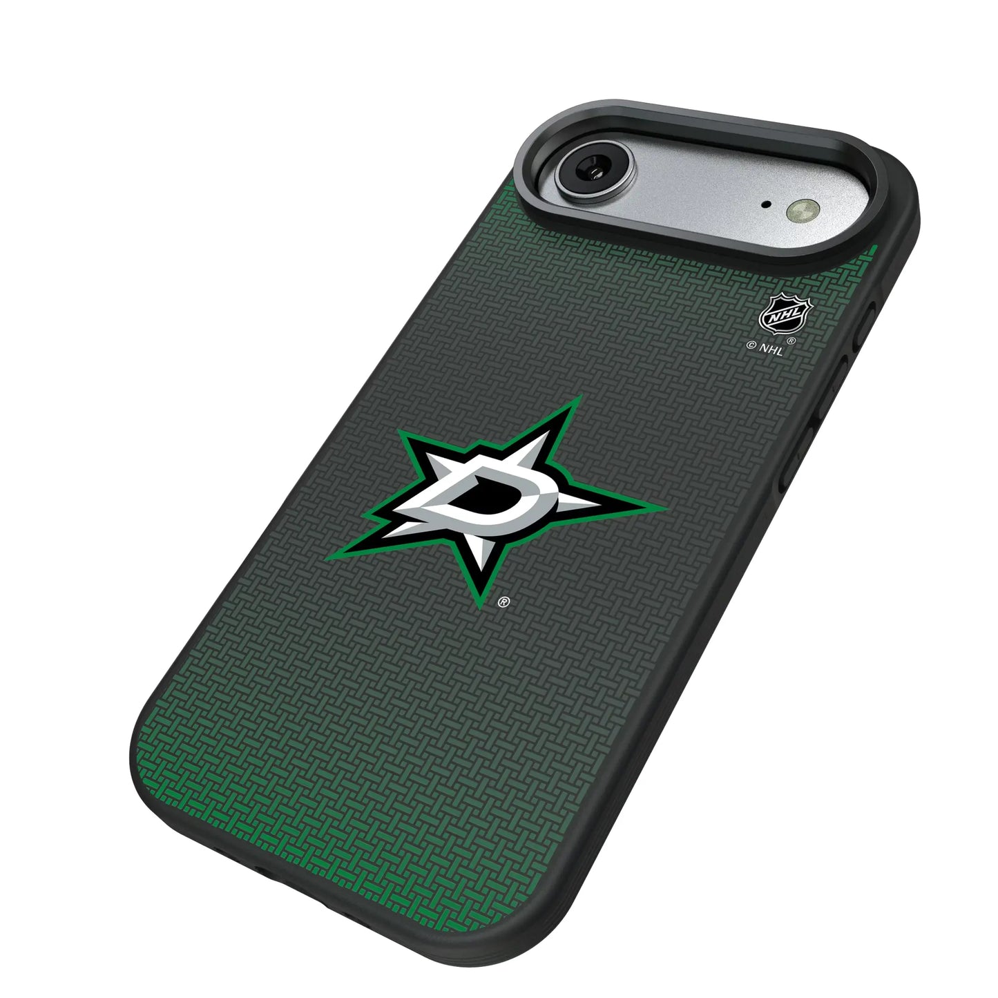 Dallas Stars Linen Bump Phone Case for Apple iPhone