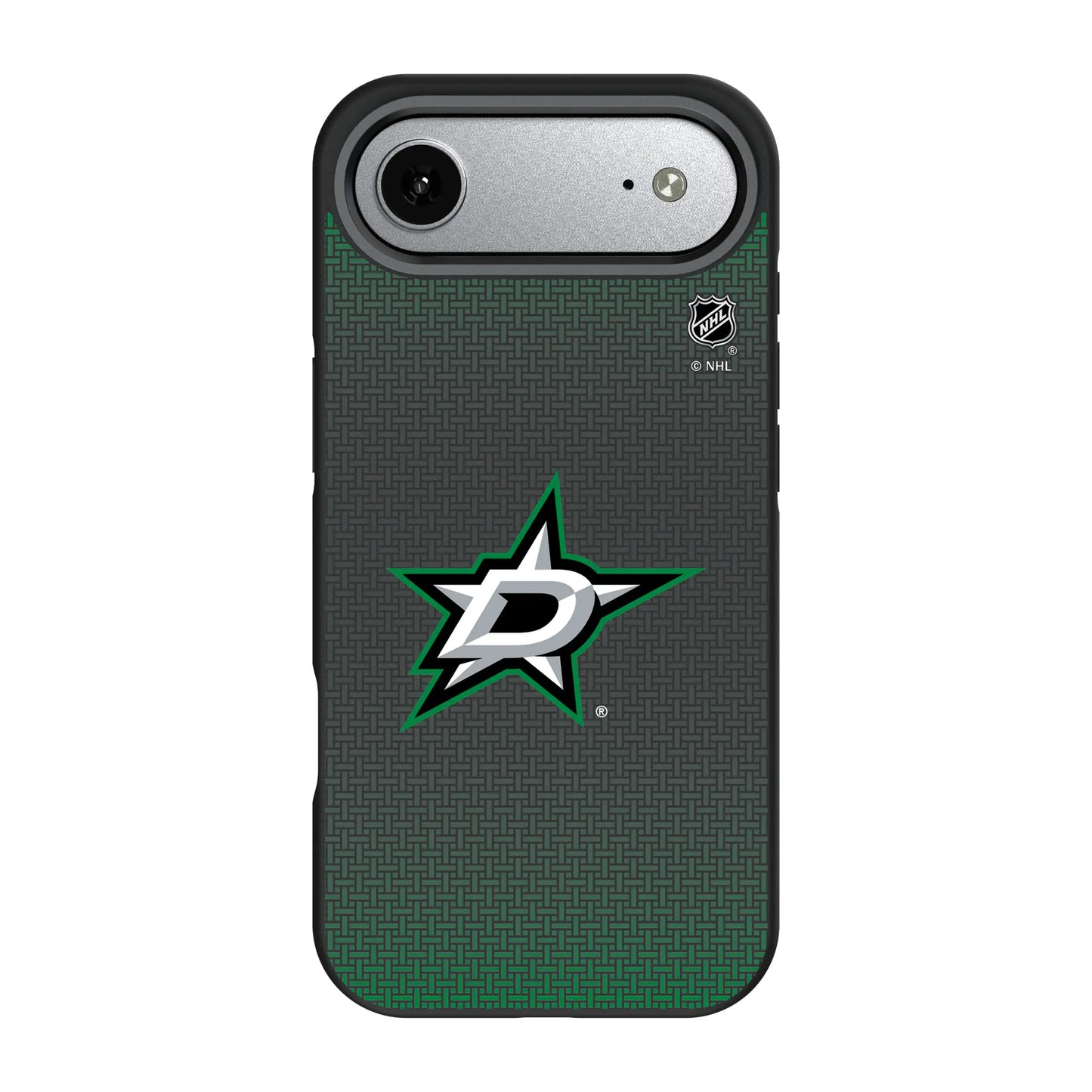 Dallas Stars Linen Bump Phone Case for Apple iPhone