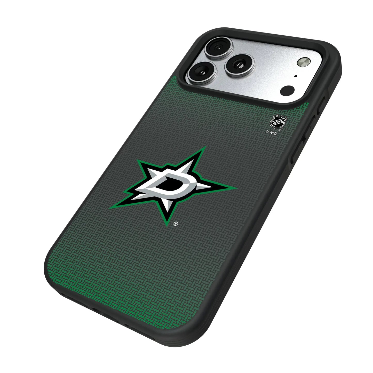 Dallas Stars Linen Bump Phone Case for Apple iPhone