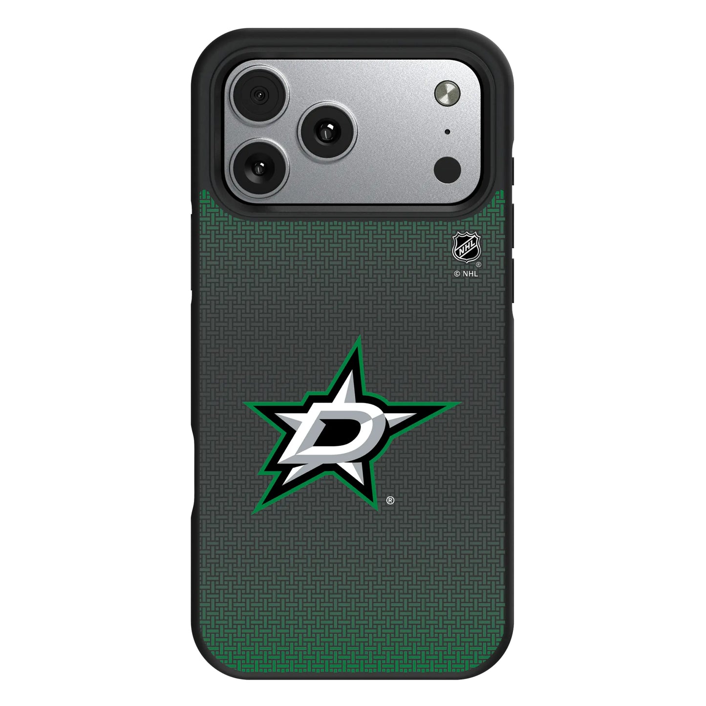 Dallas Stars Linen Bump Phone Case for Apple iPhone