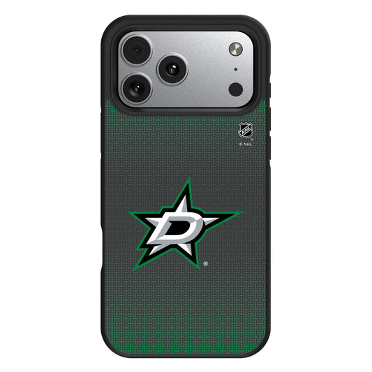Dallas Stars Linen Bump Phone Case for Apple iPhone