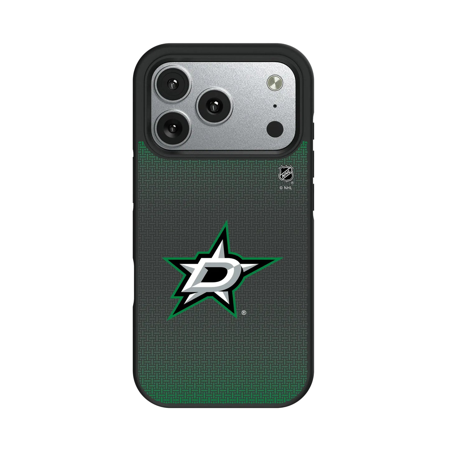 Dallas Stars Linen Bump Phone Case for Apple iPhone