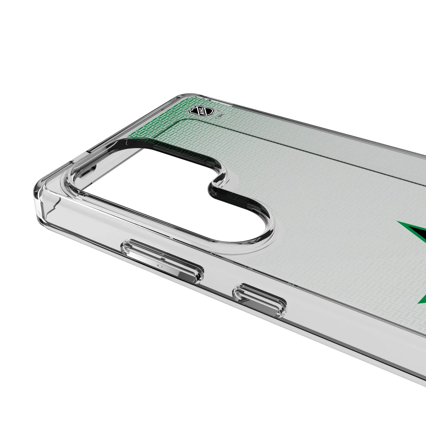 Dallas Stars Linen Clear Phone Case for Samsung Galaxy