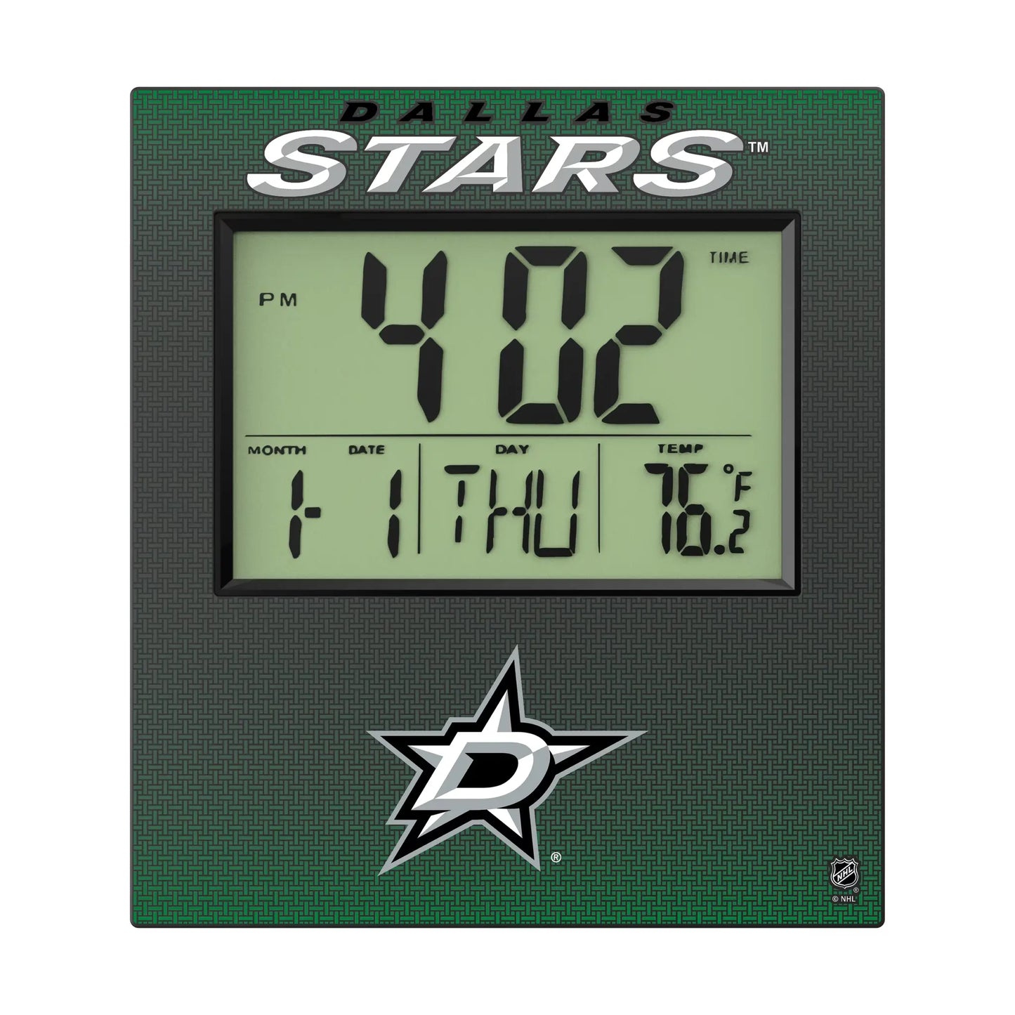 Dallas Stars Linen Wall Clock
