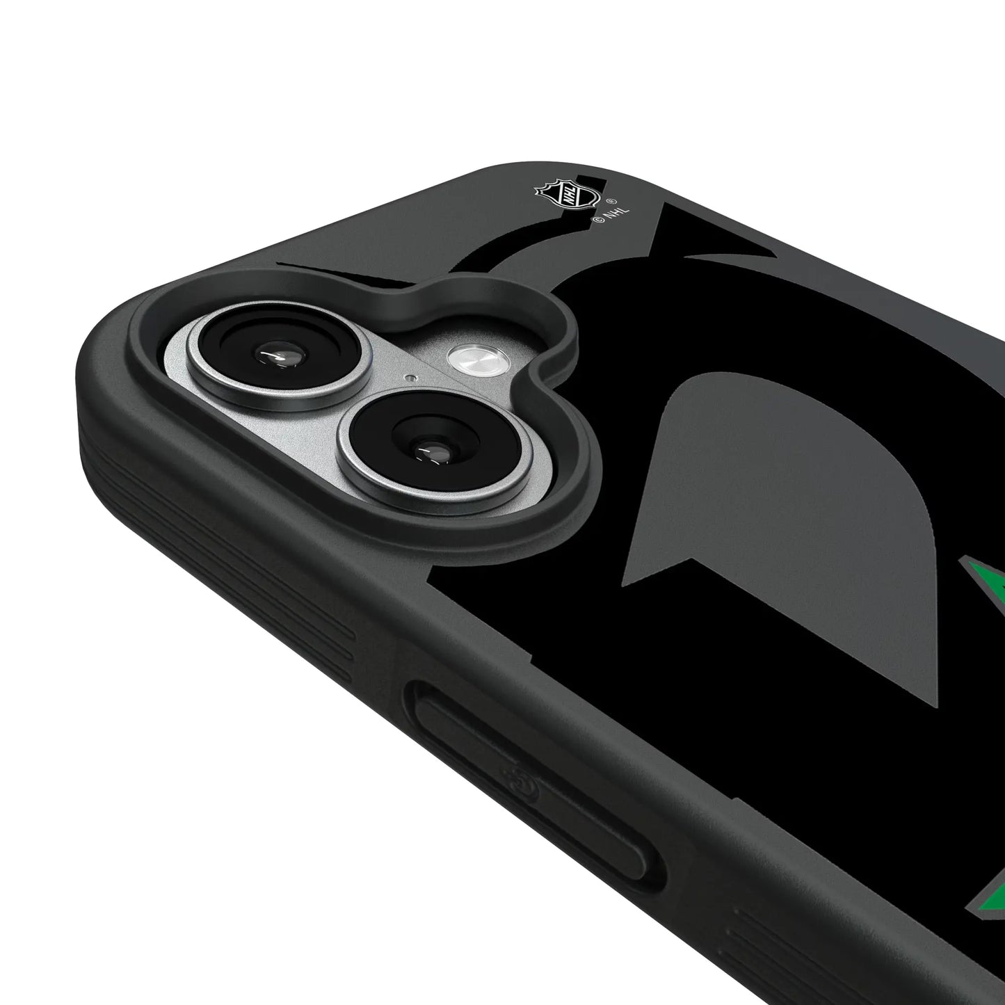 Dallas Stars Monocolor Tilt Bump Phone Case for Apple iPhone