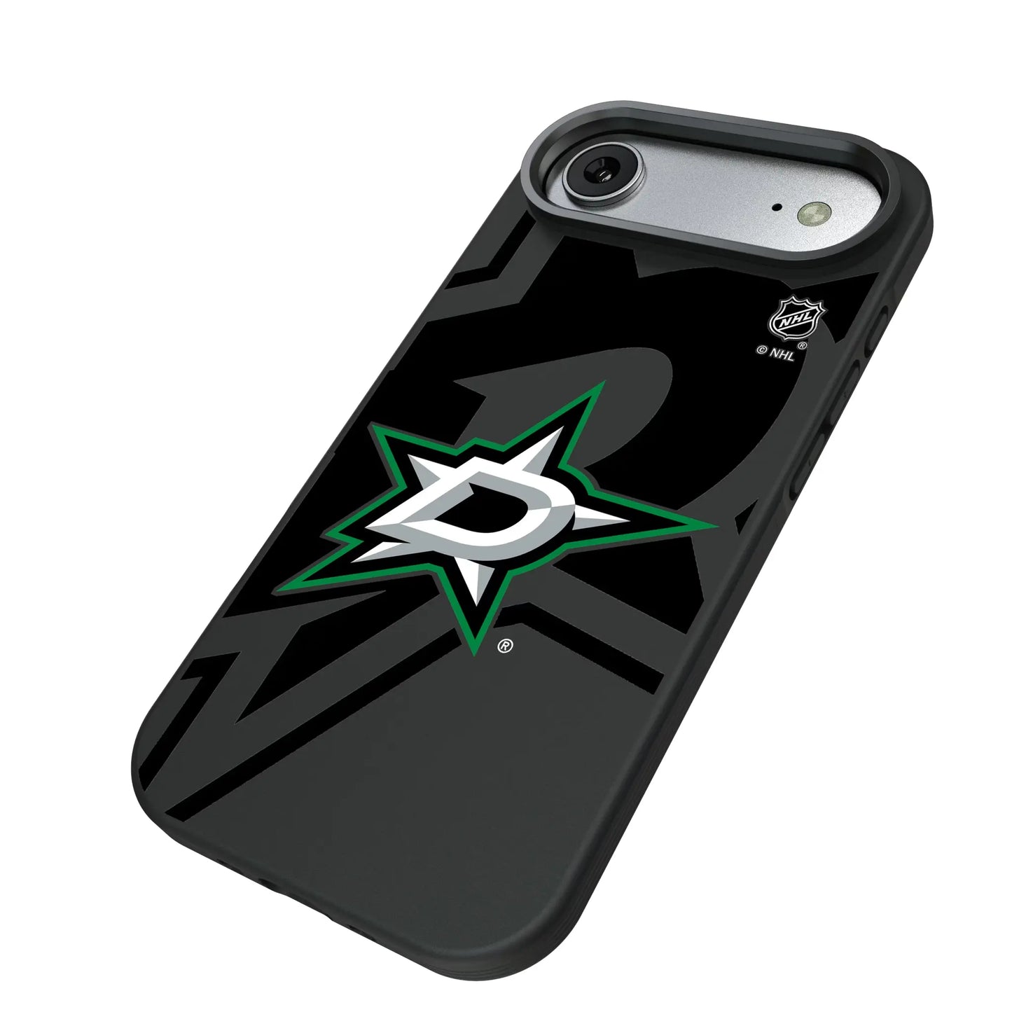 Dallas Stars Monocolor Tilt Bump Phone Case for Apple iPhone