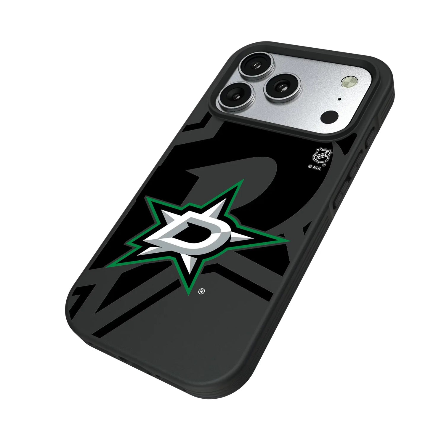 Dallas Stars Monocolor Tilt Bump Phone Case for Apple iPhone