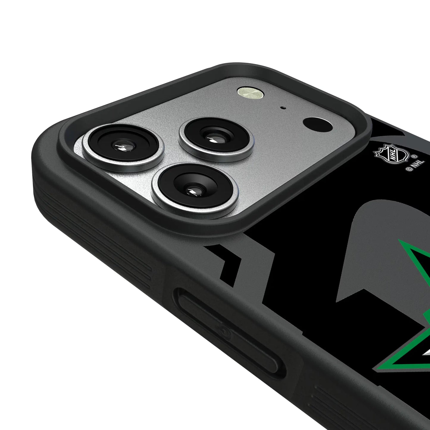 Dallas Stars Monocolor Tilt Bump Phone Case for Apple iPhone