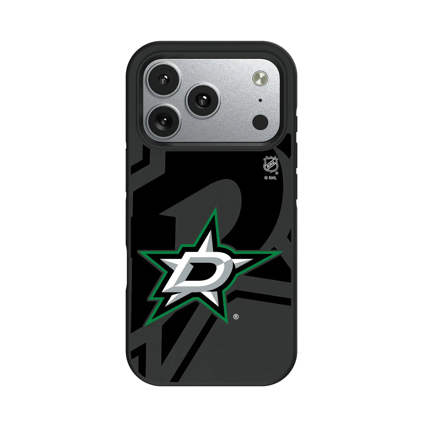 Dallas Stars Monocolor Tilt Bump Phone Case for Apple iPhone