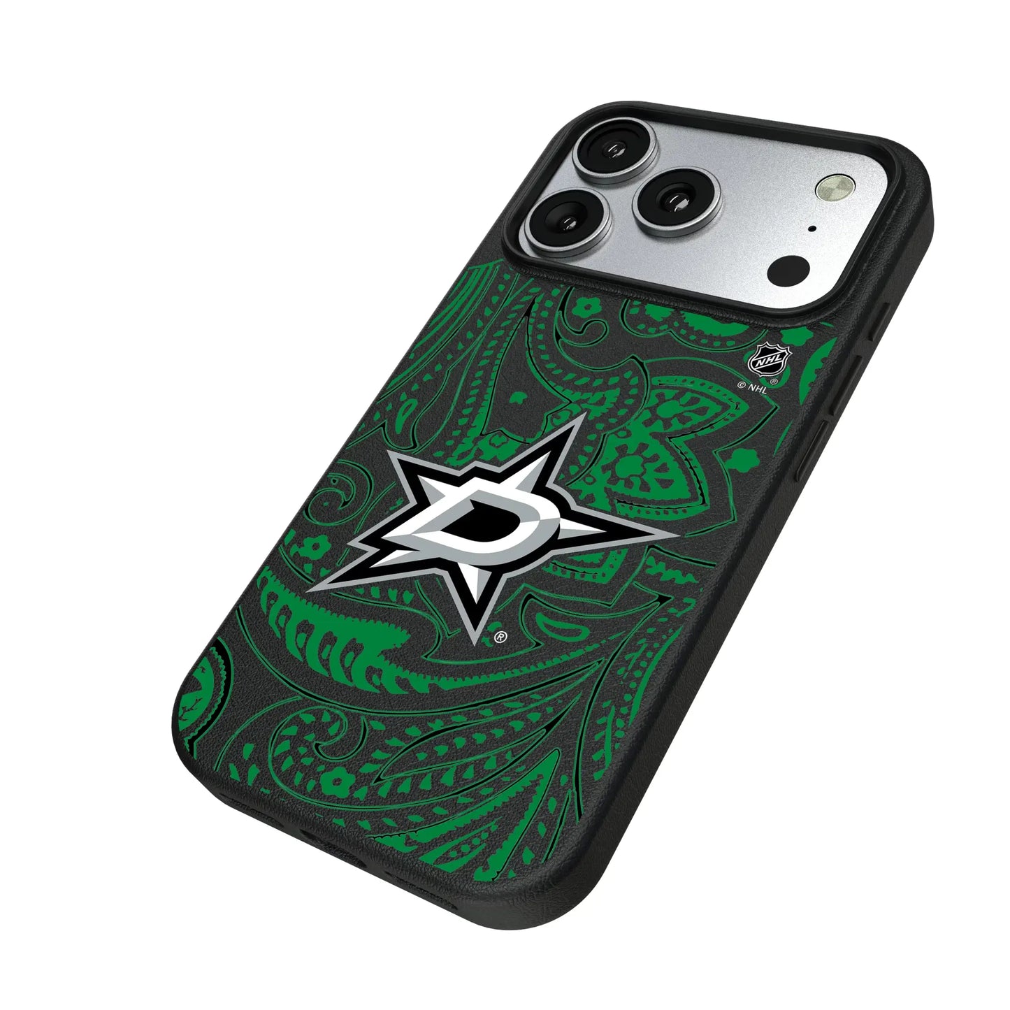 Dallas Stars Paisley MagSafe Compatible Phone Case for Apple iPhone