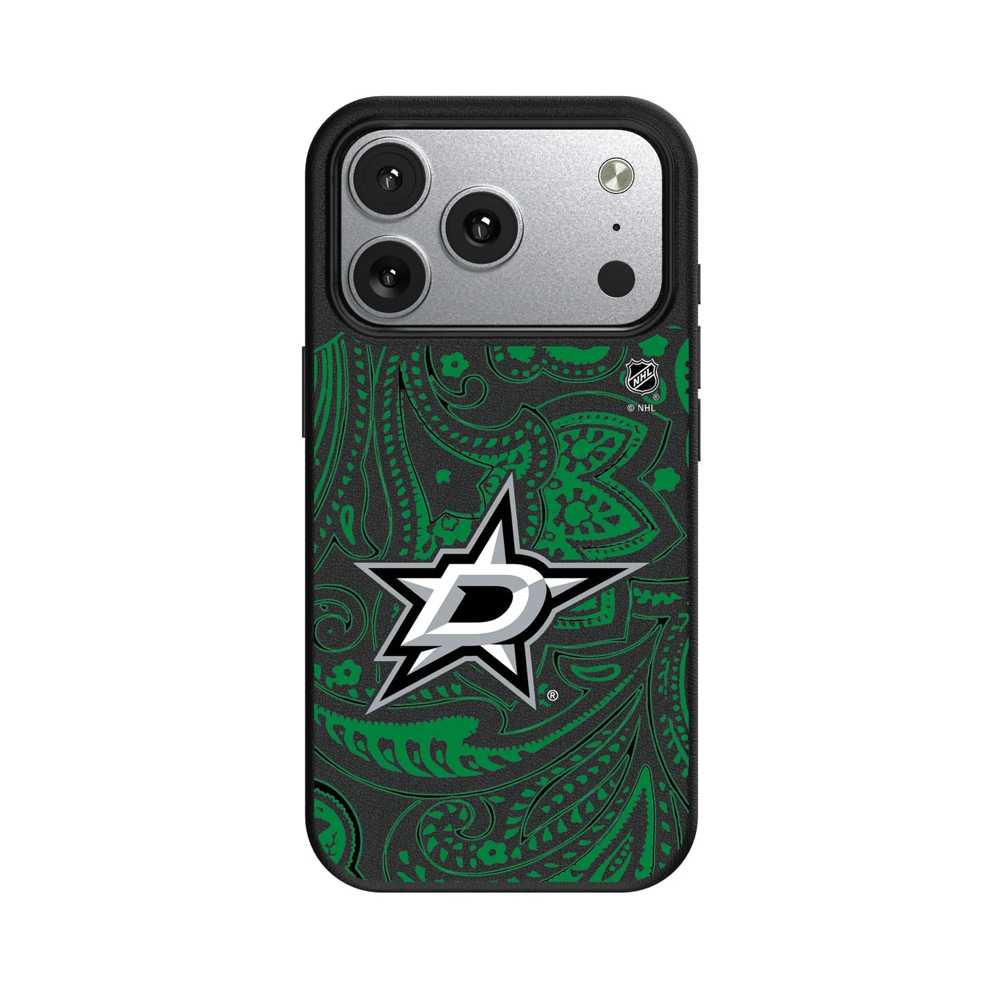 Dallas Stars Paisley MagSafe Compatible Phone Case for Apple iPhone