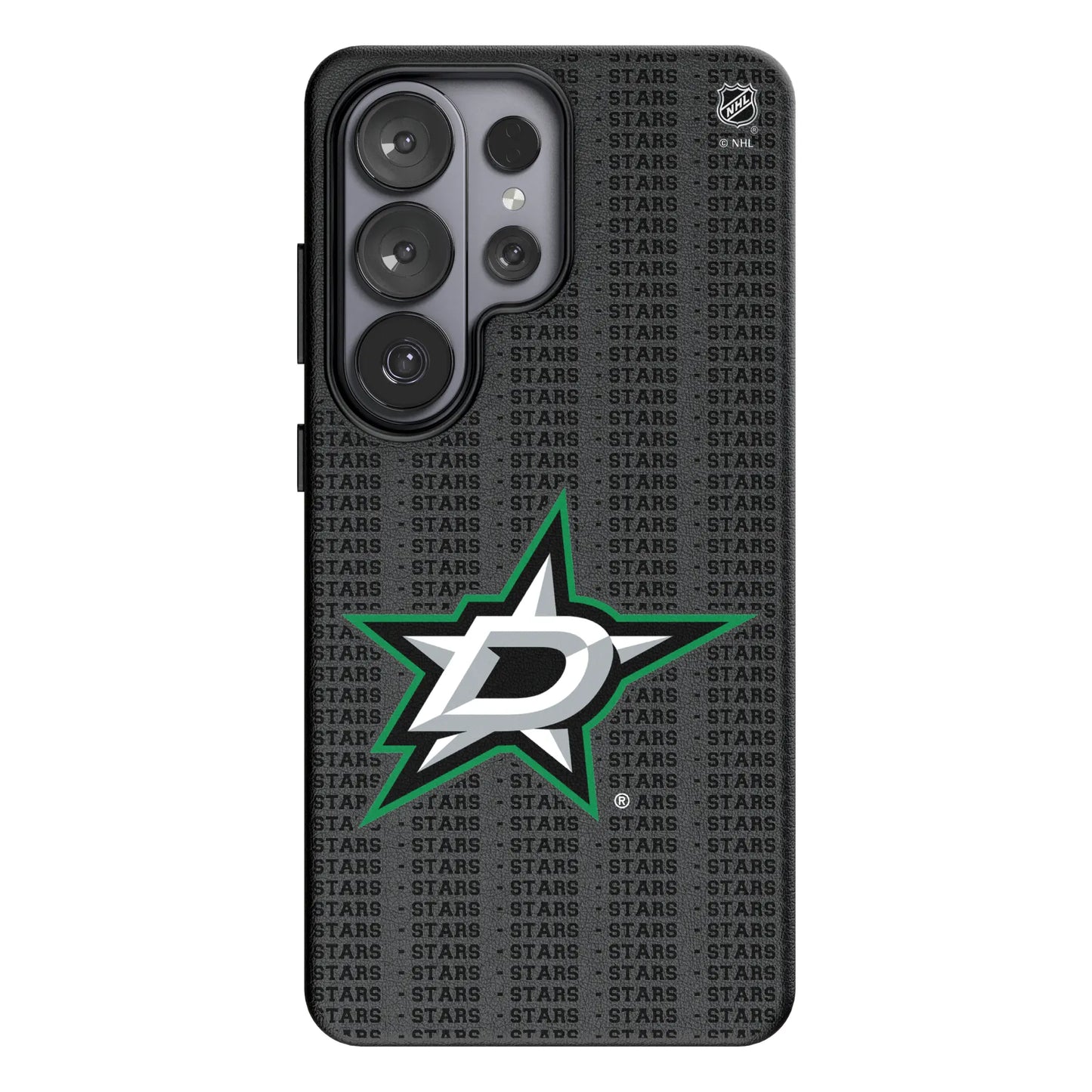 Dallas Stars Text Backdrop MagSafe Compatible Phone Case for Samsung Galaxy