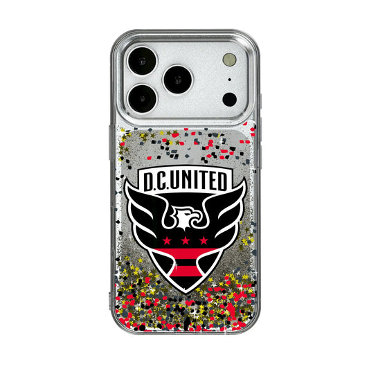 DC United Confetti Glitter Phone Case for Apple iPhone