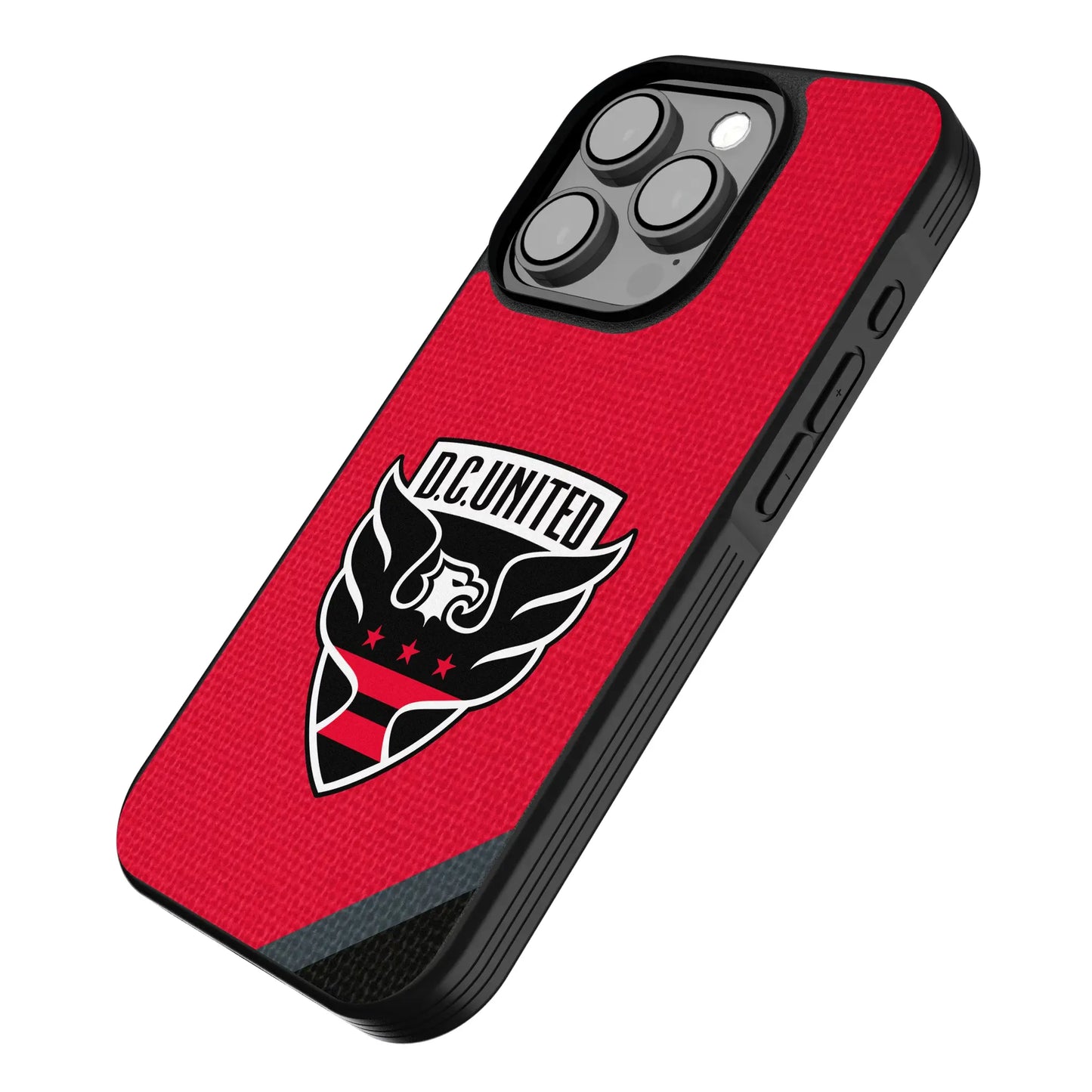DC United Diagonal Stripe Bump Phone Case for Apple iPhone