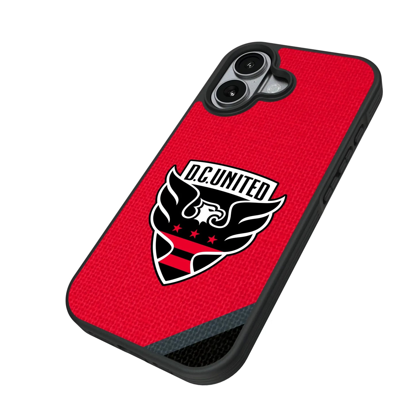 DC United Diagonal Stripe Bump Phone Case for Apple iPhone