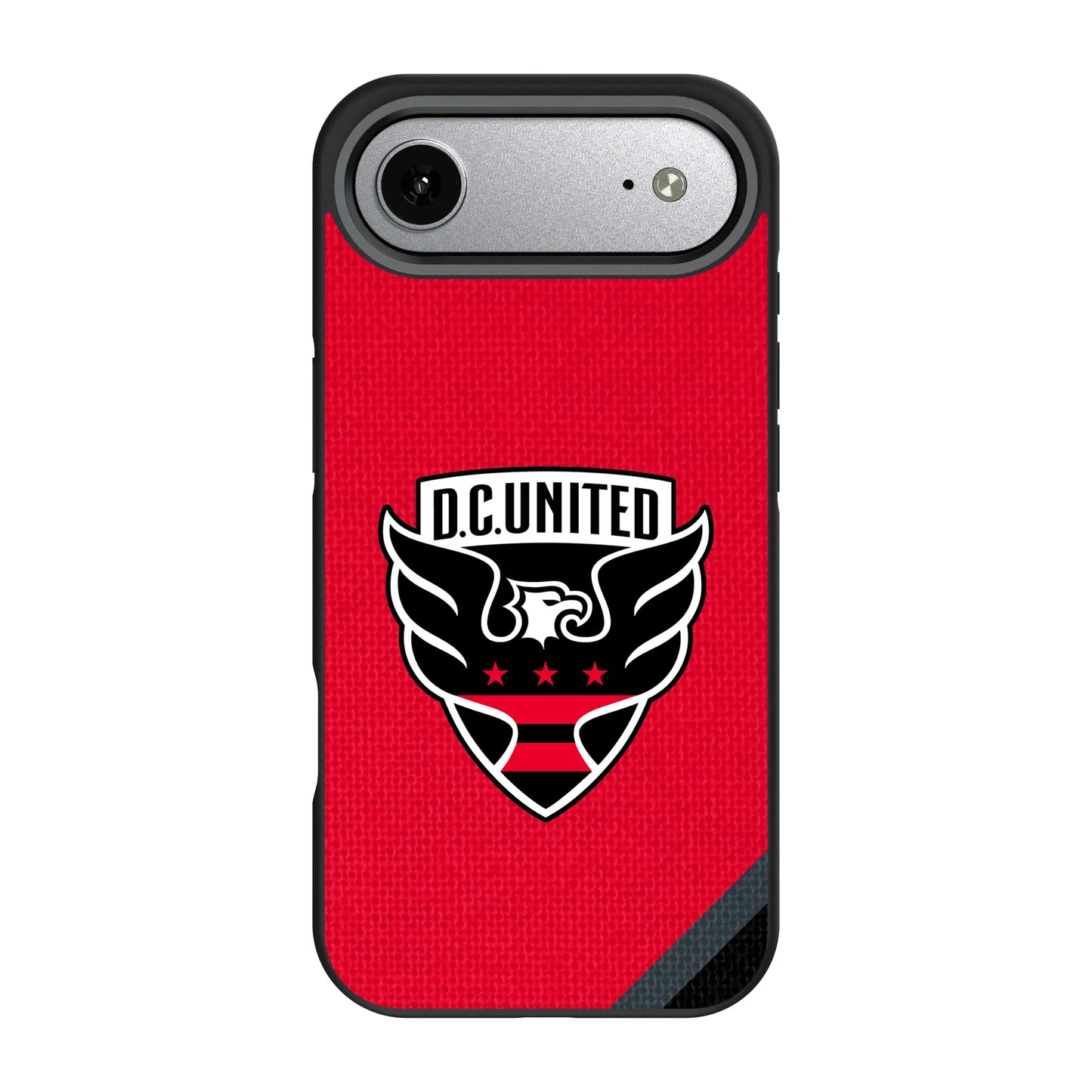DC United Diagonal Stripe Bump Phone Case for Apple iPhone