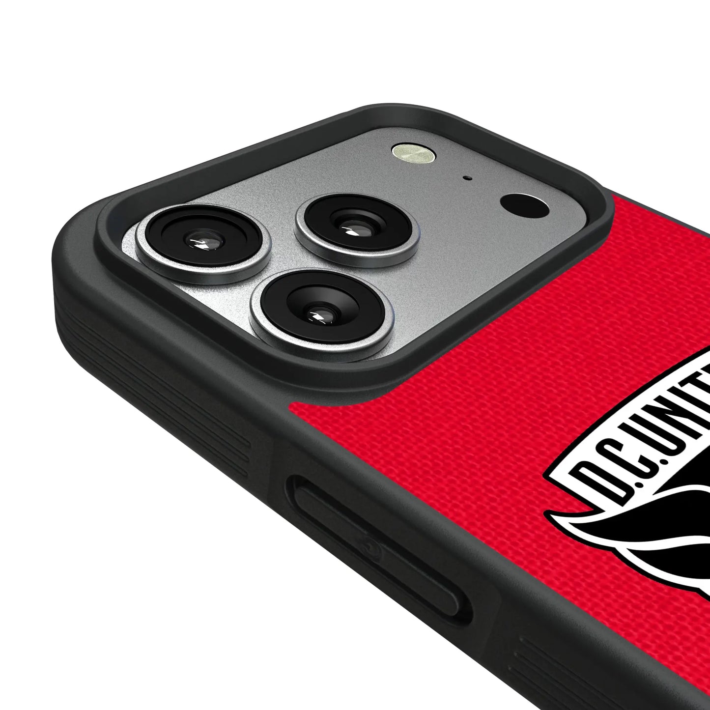 DC United Diagonal Stripe Bump Phone Case for Apple iPhone